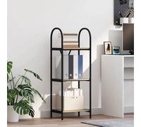vidaXL Libreria Unità di Stoccaggio Rettangolare Stand Arredo Autonomo Moderno per il Soggiorno