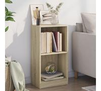 vidaXL Libreria Rovere Sonoma 40x24x75 cm in Legno Multistrato