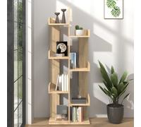 Libreria rovere sonoma 48x25,5x140 cm in truciolato