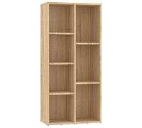 vidaXL Libreria Rovere Sonoma 50x25x106 cm in Truciolato