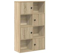 vidaXL Libreria Rovere Sonoma 60x24x101,5 cm in Legno Multistrato, Armadio di stoccaggio, libreria Rack, scaffale di stoccaggio, libreria scaffale