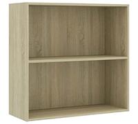 vidaXL Libreria Rovere Sonoma 80x30x76,5 cm in Legno Multistrato