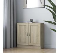 vidaXL Libreria Rovere Sonoma 82,5x30,5x80 cm in Legno Multistrato