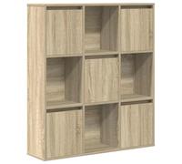 vidaXL Libreria Rovere Sonoma 89x24x101,5 cm in Legno Multistrato, Armadio di stoccaggio, libreria Rack, scaffale di stoccaggio, libreria scaffale