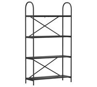 vidaXL Libreria Scaffali Unità di Stoccaggio Rettangolare Supporti Arredamento Freestanding Moderno per il Soggiorno