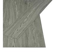 vidaXL Listello per Pavimentazione Autoadesivo 32 pcs Grigio 4,46 m²