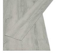 vidaXL Listello per Pavimentazione Autoadesivo 32 pcs Grigio chiaro