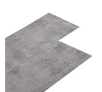 vidaXL Listello per Pavimentazione Autoadesivo 32 pcs Marrone Cemento