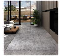 VIDAXL - Listoni Autoadesivi In Pvc 5,21 M 2 Mm Grigio Cemento