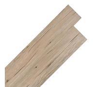 vidaXL Listoni Pavimentazione Autoadesivi in PVC 5,02 m² 2 mm Marrone Listelli