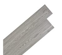 vidaXL Listoni Pavimentazione Autoadesivi PVC 5,02m² 2mm Grigio Scuro Listelli