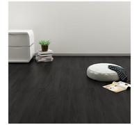 VIDAXL - Listoni Pavimenti Autoadesivi 4,46 m 3 mm PVC Rovere Antracite