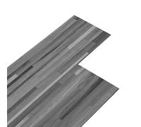 vidaXL Listoni Pavimenti Autoadesivi in PVC 2,51m² 2mm Grigio Striato