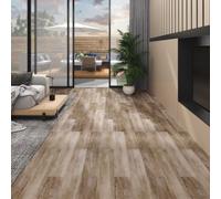 vidaXL Listoni Pavimenti Non Autoadesivi PVC 5,26m² 2mm Legno Slavato