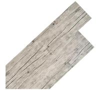 Listoni pavimenti non autoadesivi pvc 5,26m² 2mm rovere slavato