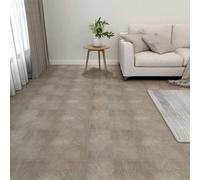 vidaXL Listoni per Pavimenti Autoadesivi 20 pz in PVC 1,86 m² Grigio