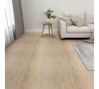 vidaXL Listoni per Pavimenti Autoadesivi 20 pz in PVC 1,86 m² Marroni