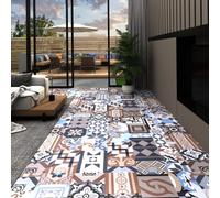 vidaXL Listoni per Pavimenti Autoadesivi 20 pz in PVC 1,86 m² Mono