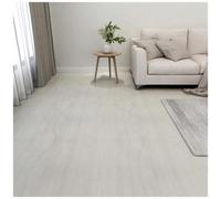 vidaXL Listoni per Pavimenti Autoadesivi 55 pz in PVC 5,11 m² Crema