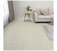 VIDAXL - Listoni per Pavimenti Autoadesivi 55 pz in PVC 5,11 m Crema