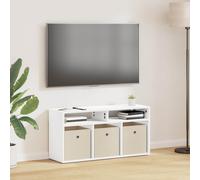 vidaXL Lowboard con cassetto Bianco 87 x 27,5 x 43 cm