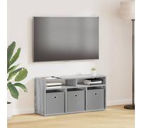 vidaXL Lowboard con cassetto Grigio Sonoma 87 x 27,5 x 43 cm
