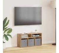 vidaXL Lowboard con cassetto Rovere artigianale 72 x 22,5 x 38 cm
