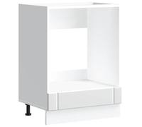 vidaXL Armadio Forno Lucca Bianco in Legno Multistrato, unità Forno, Armadio Forno da Cucina, unità Base Forno, unità Forno da Cucina