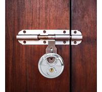 vidaXL Lucchetti a disco con chiavi 2 pcs Argento 9 x 2.8 x 9 cm