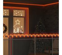 Luce a corda con luci di corda Bianco caldo 20 m PVC