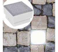 vidaXL Luci Calpestabili 2 pz a LED 100 x 100 x 68 mm