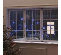 vidaXL Luci Fatate Stella e Luna con Telecomando 345 LED Blu