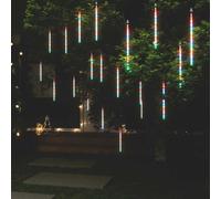 vidaXL Luci Meteoriche 20pz 30cm Colorate 480 LED Interni Esterni