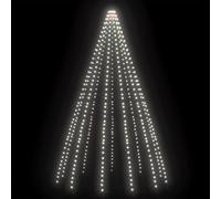 vidaXL Luci per Albero 500 LED Bianco Freddo 500 cm Interno Esterno