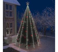 vidaXL Luci per Albero con 500 LED Bianco Freddo da 500 cm per Interni/Esterni