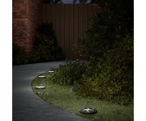 vidaXL Luci Solari da Terra con Picchetti da Esterno 12pz Bianco Caldo