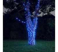 vidaXL Luci Solari Fatate 5 pz 5x200 LED Blu Interni Esterni