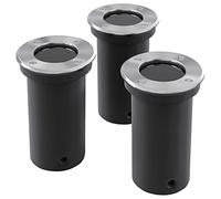 vidaXL Luci Spot per Giardino vialetto interrati per Esterno Set 3 luci