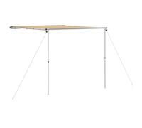 vidaXL Luifel voor camper en caravan 2,4x3x2,15 m beige