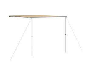 vidaXL Luifel voor camper en caravan 2,4x3x2,15 m beige