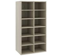 vidaXL Lunghezza 54 x 34 x 100 cm agglomerato