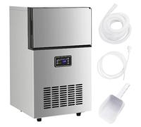 Macchina Per Ghiaccio Argento 45 Kg / 24 H