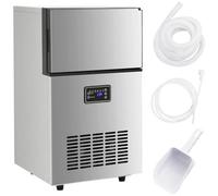 Macchina Per Ghiaccio Argento 45 Kg / 24 H