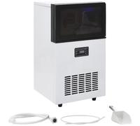 VIDAXL - Macchina per il Ghiaccio da Nera 45 kg / 24 h