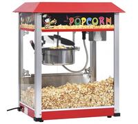 VidaXL Macchina per popcorn 1400W Rossa