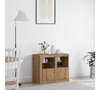vidaXL Madia LED 2 pz 41 x 37 x 67 cm Legno ingegnerizzato