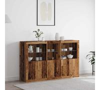 vidaXL Madia LED Legno vecchio 162 x 37 x 100 cm Legno ingegnerizzato