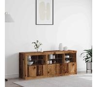 vidaXL Madia LED Legno vecchio 162 x 37 x 67 cm Legno ingegnerizzato