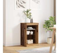 vidaXL Madia LED Legno vecchio 41 x 37 x 67 cm Legno ingegnerizzato