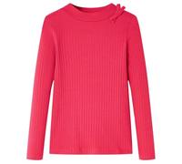 vidaXL Maglietta da Bambina a Maniche Lunghe Fucsia 128